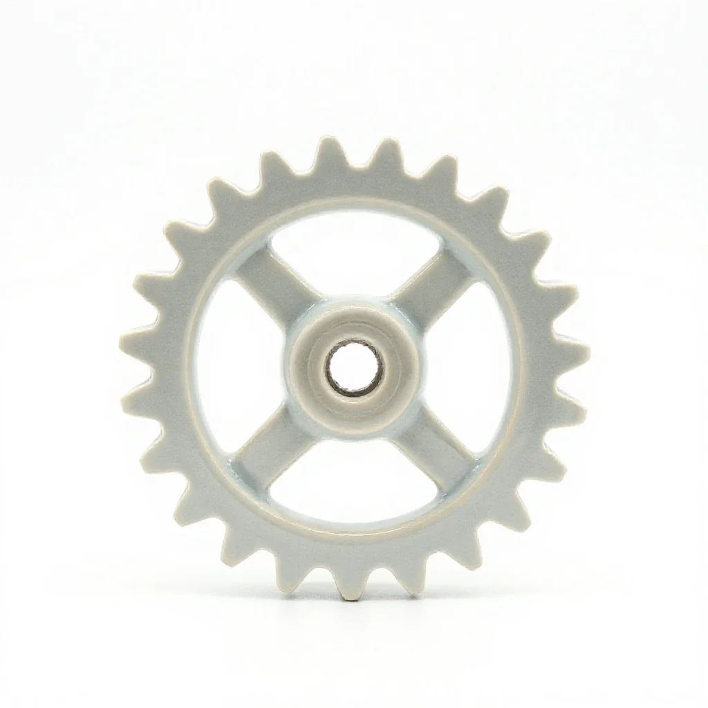 Escape wheel isolated on a white background