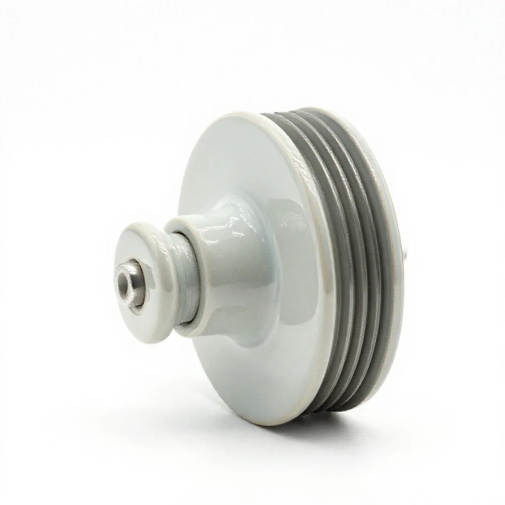 Idle pulley isolated on a white background