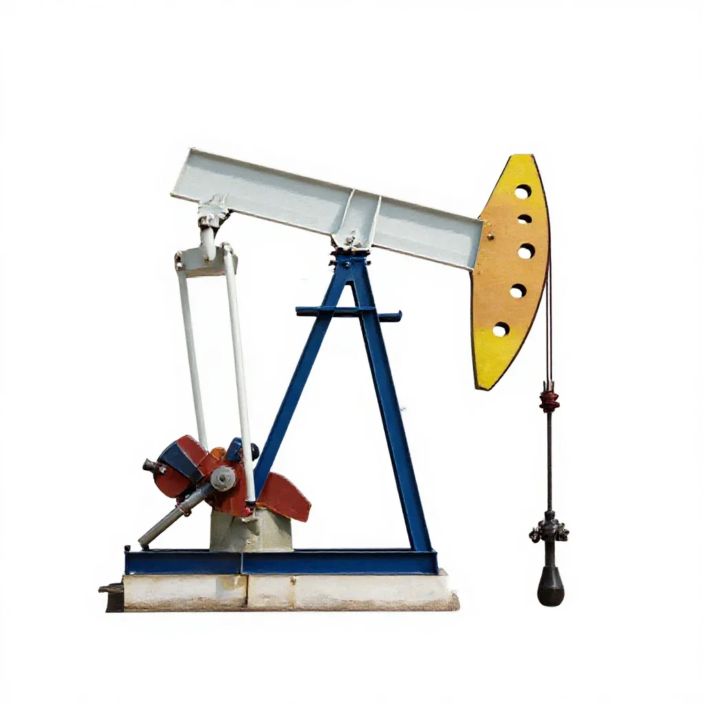 Oil pump isolated on a white background