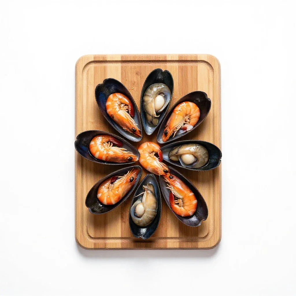 Bouillabaisse isolated on a white background