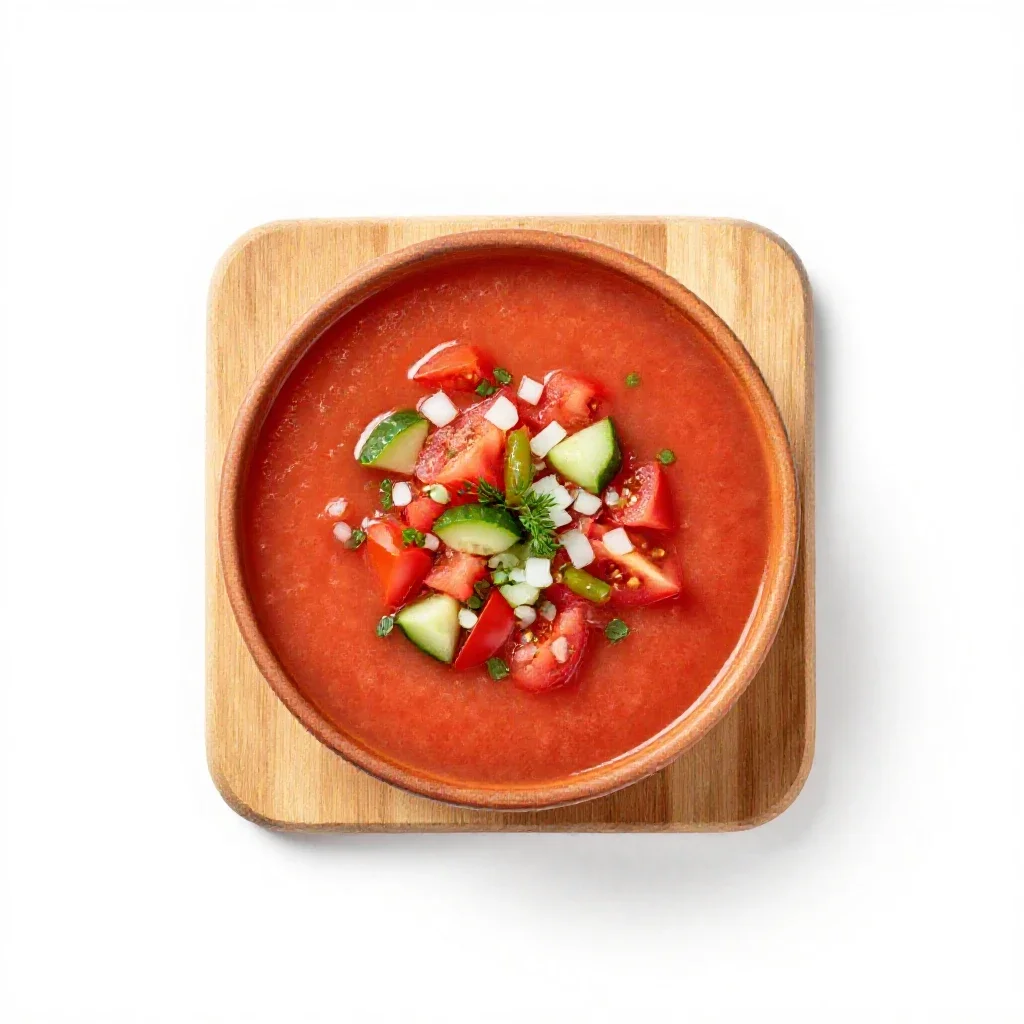 Gazpacho isolated on a white background