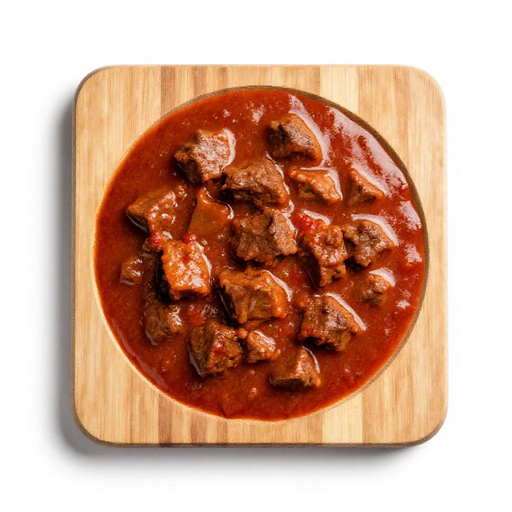 Goulash isolated on a white background