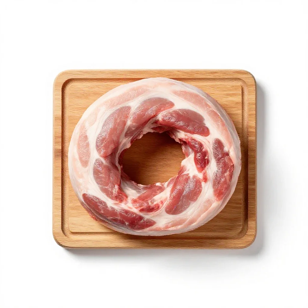 Porkholt isolated on a white background