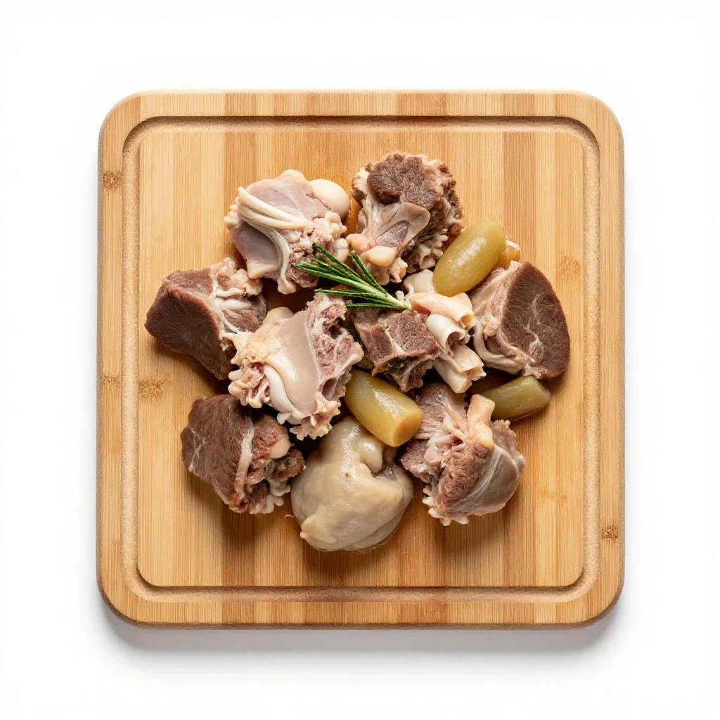Stew isolated on a white background