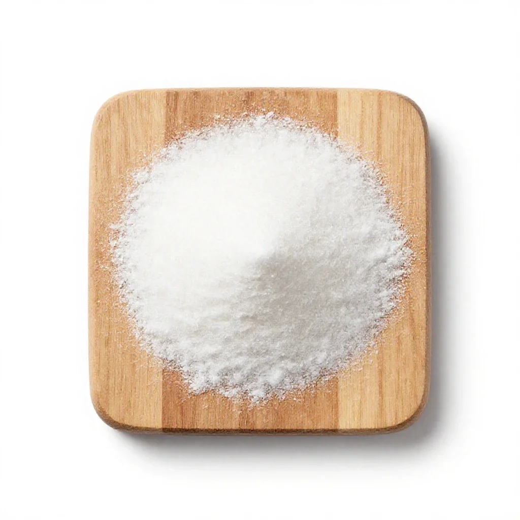 Icing sugar isolated on a white background