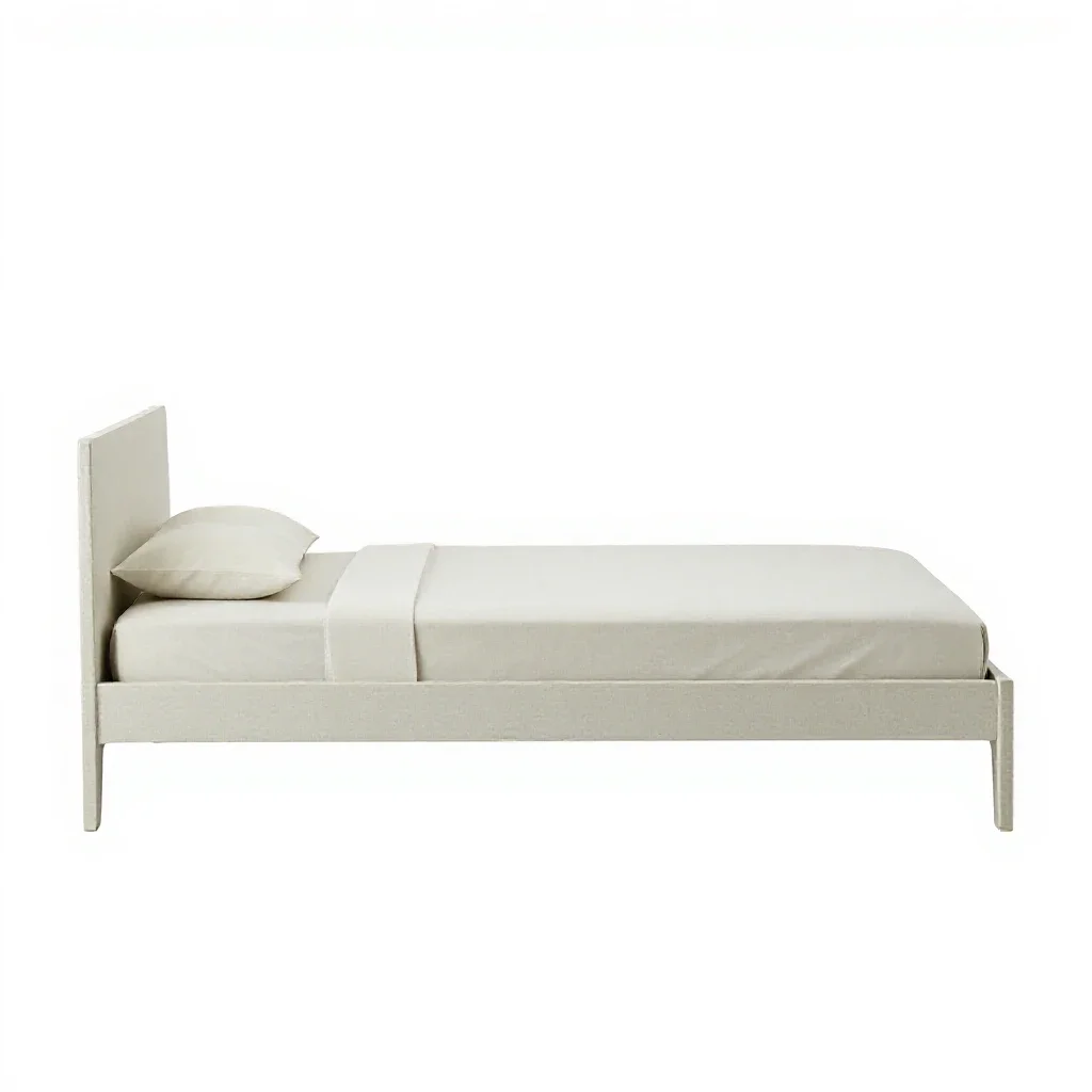 Bed isolated on a white background