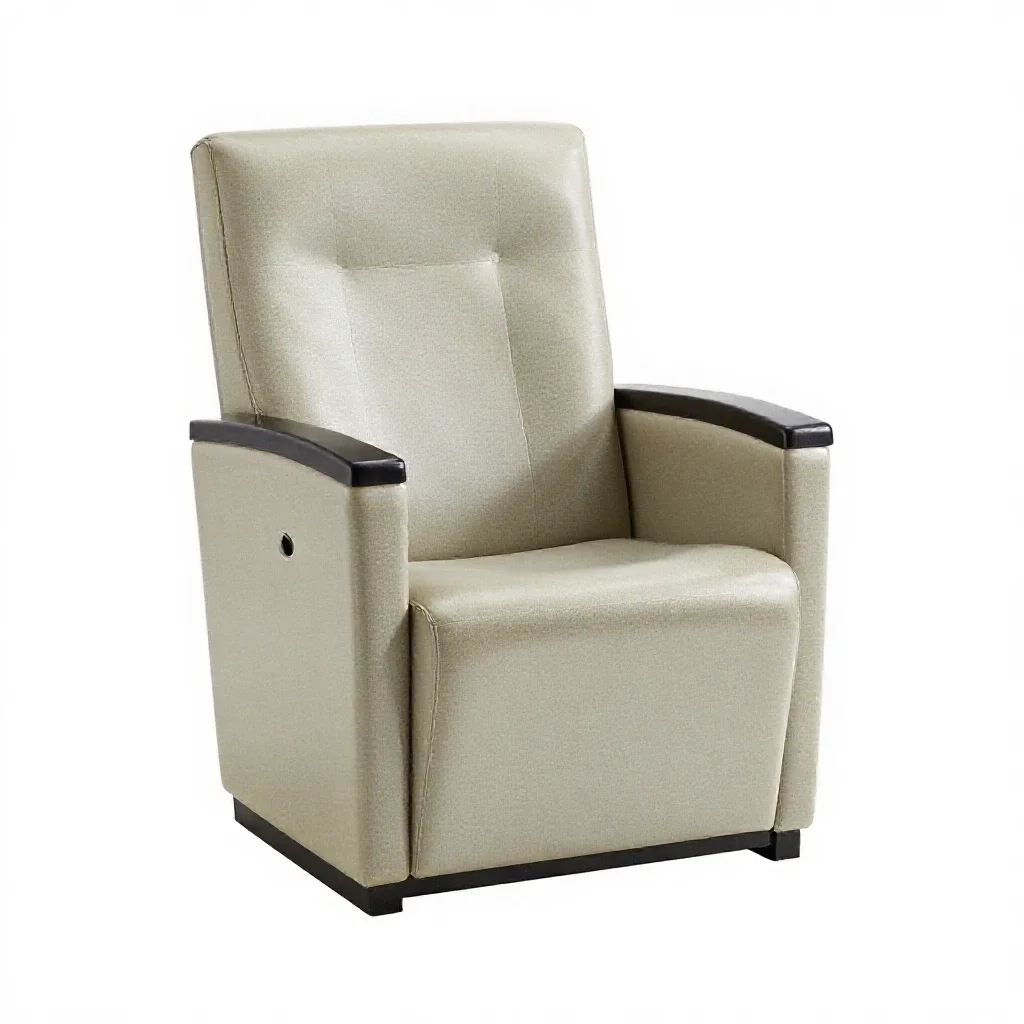 Box seat isolated on a white background