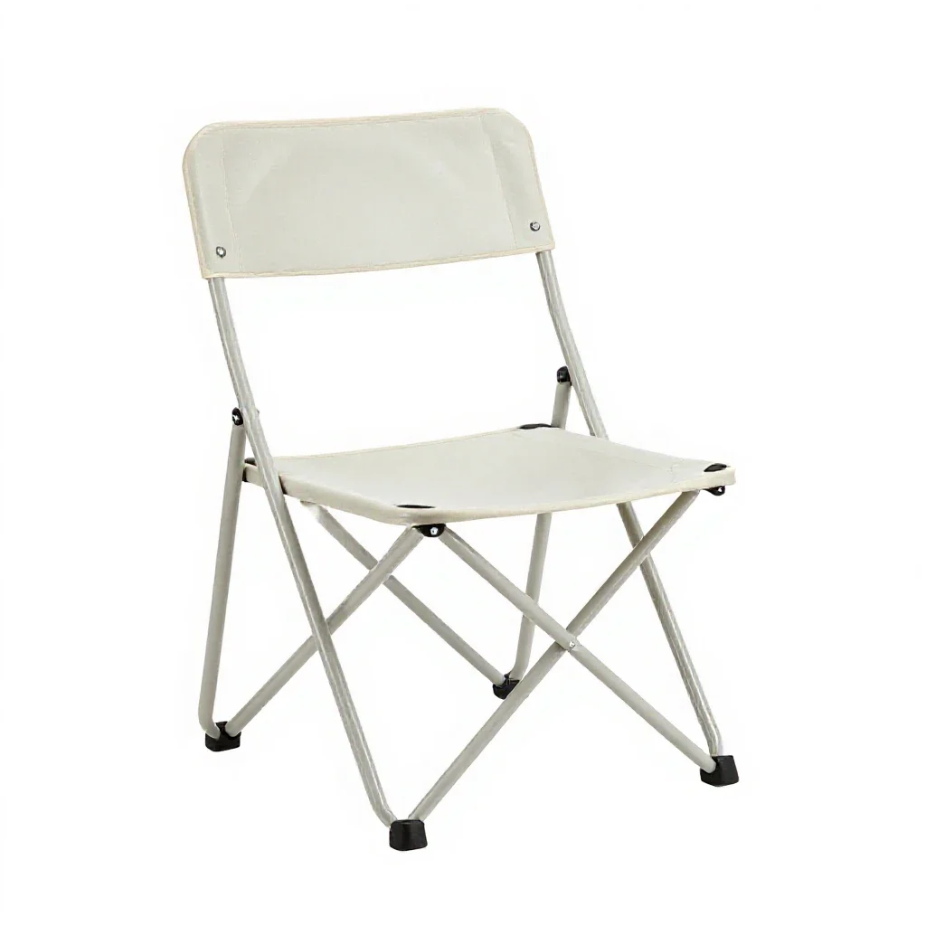 Camp chair isolated on a white background