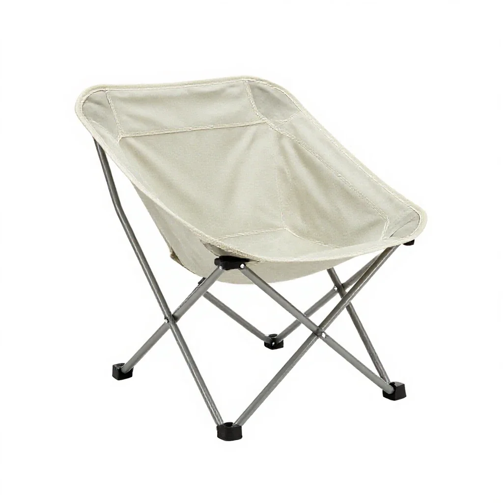 Campstool isolated on a white background