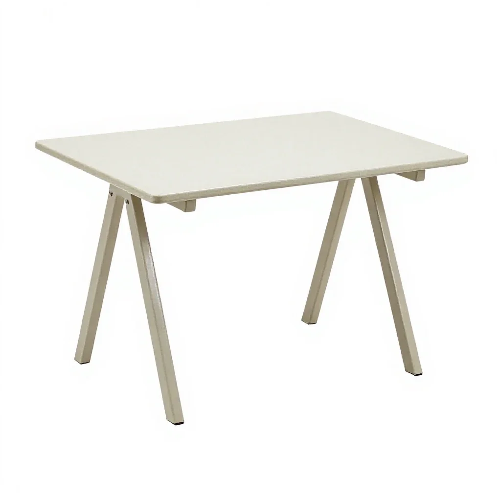 Card table isolated on a white background