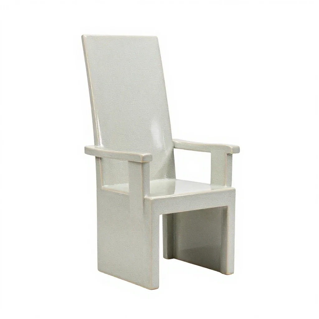 Chair of state isolated on a white background