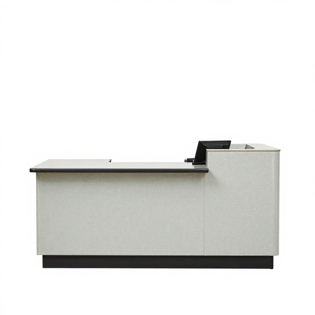 Checkout isolated on a white background