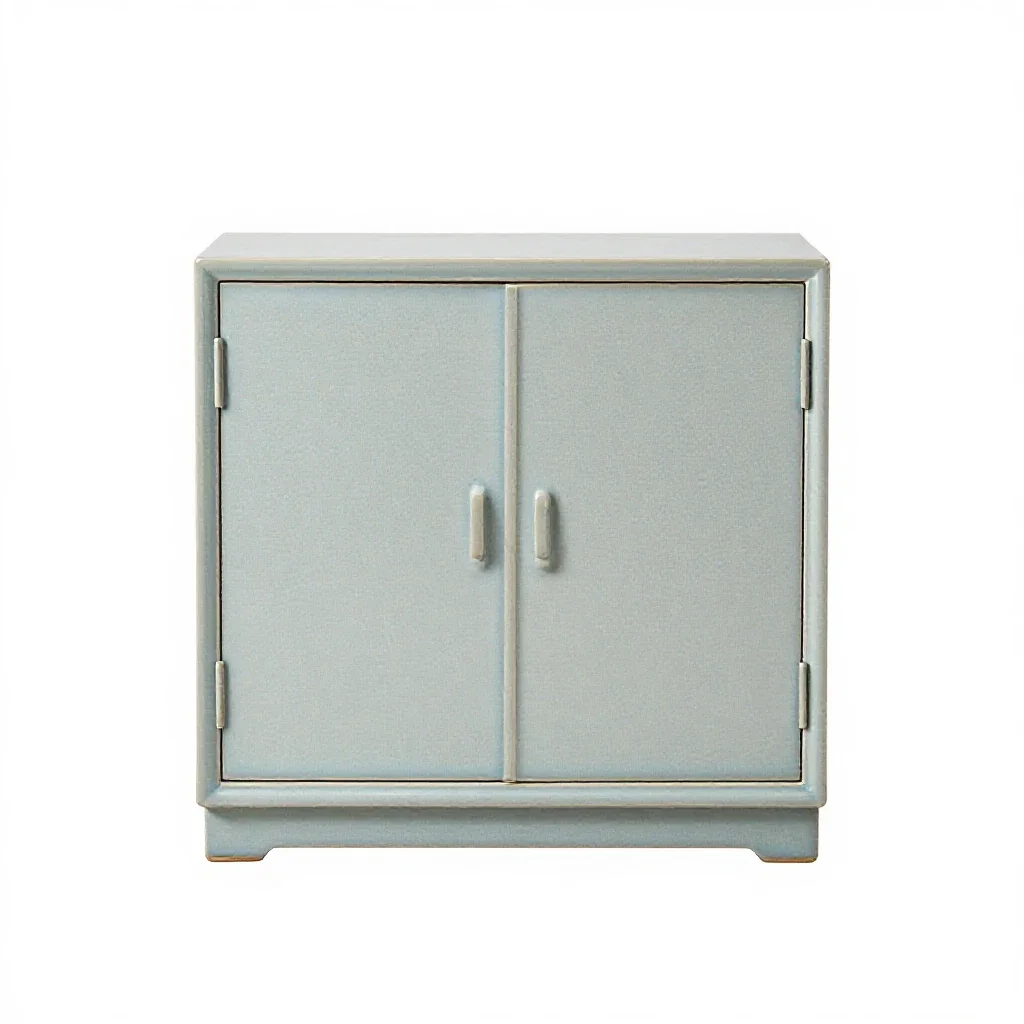 China cabinet isolated on a white background