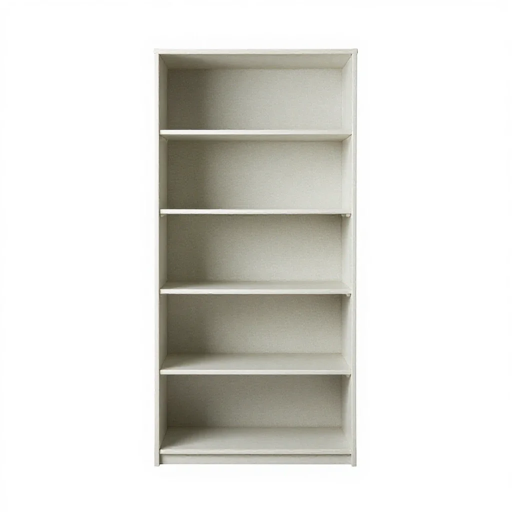 Clothes closet isolated on a white background