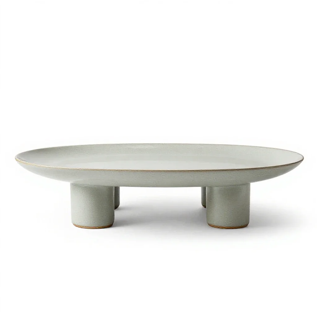 Coffee table isolated on a white background