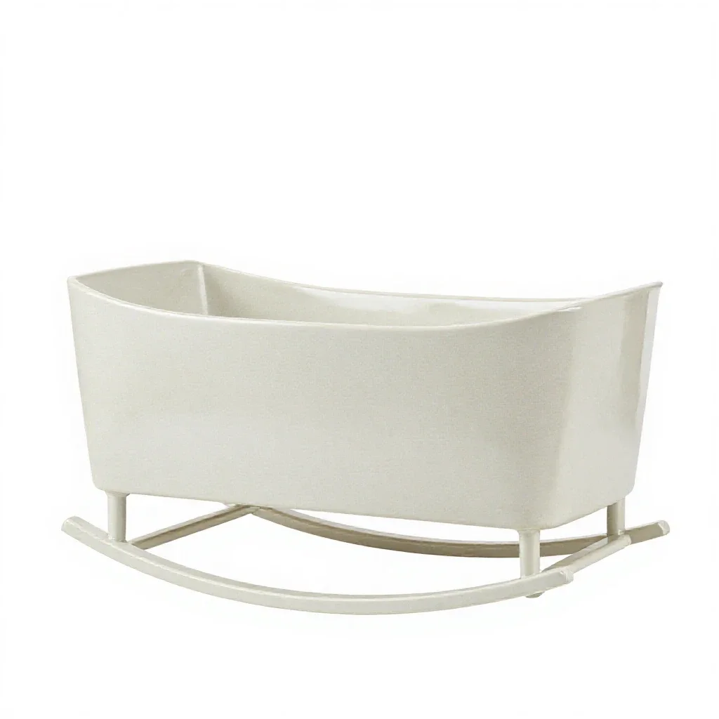 Cradle isolated on a white background
