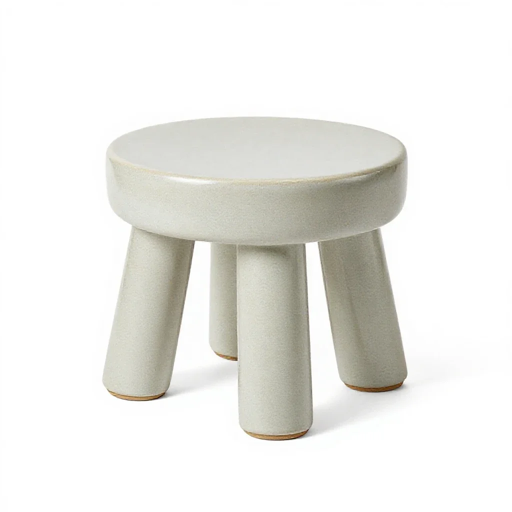 Cutty stool isolated on a white background