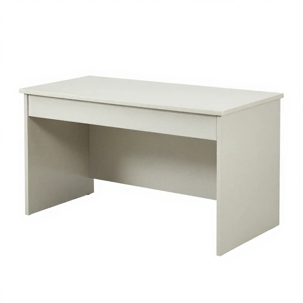 Desk isolated on a white background