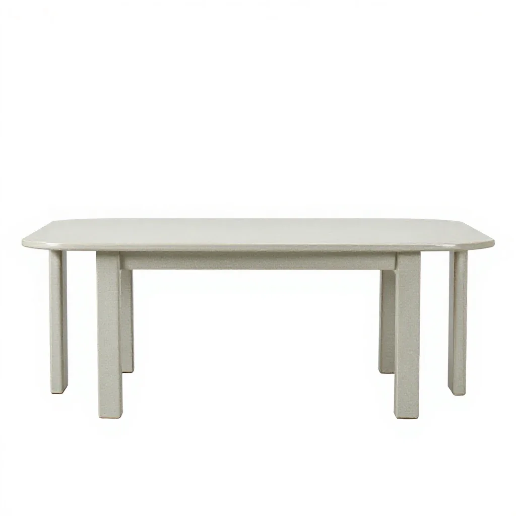Dining-room furniture isolated on a white background