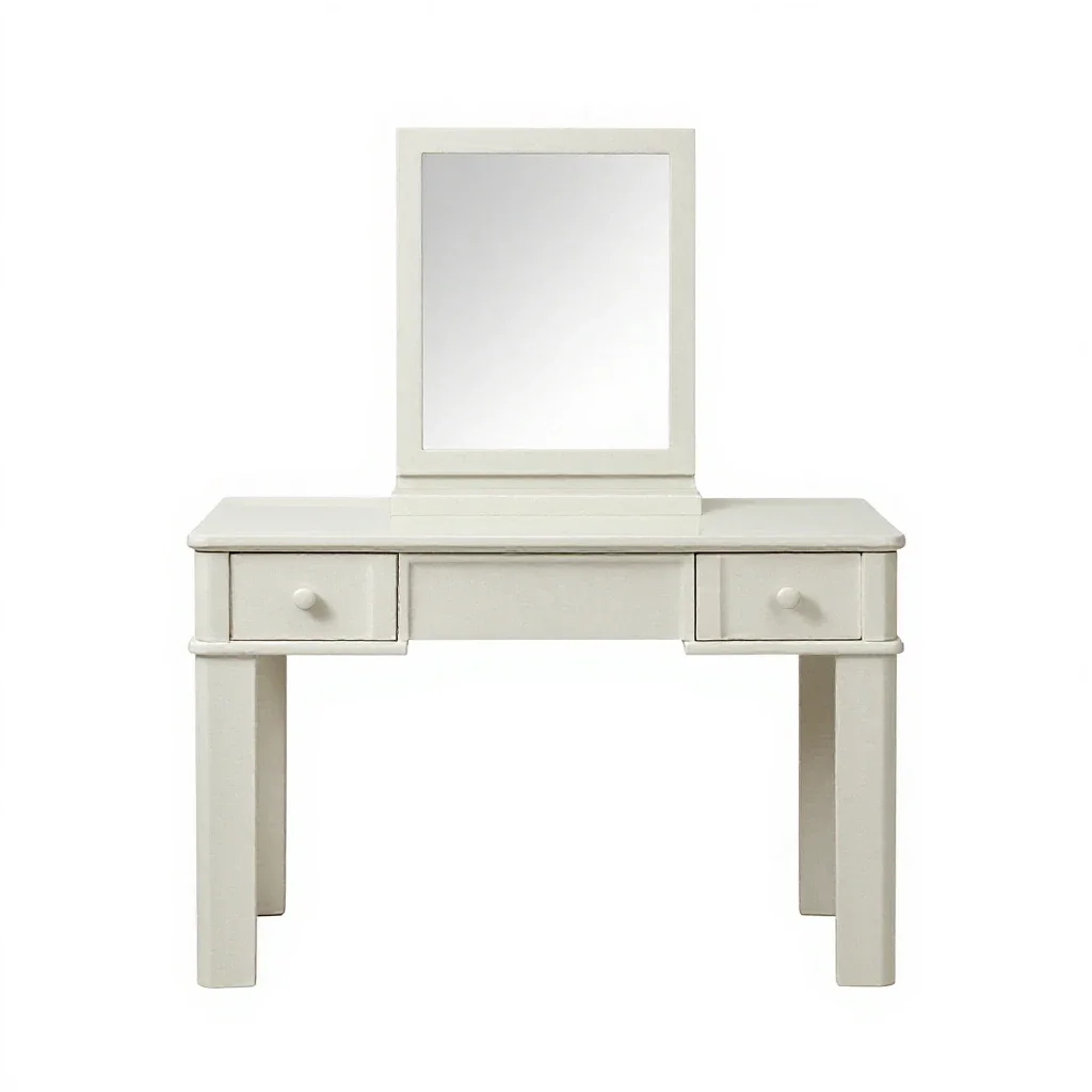 Dressing table isolated on a white background