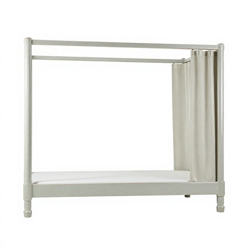 Four-poster isolated on a white background