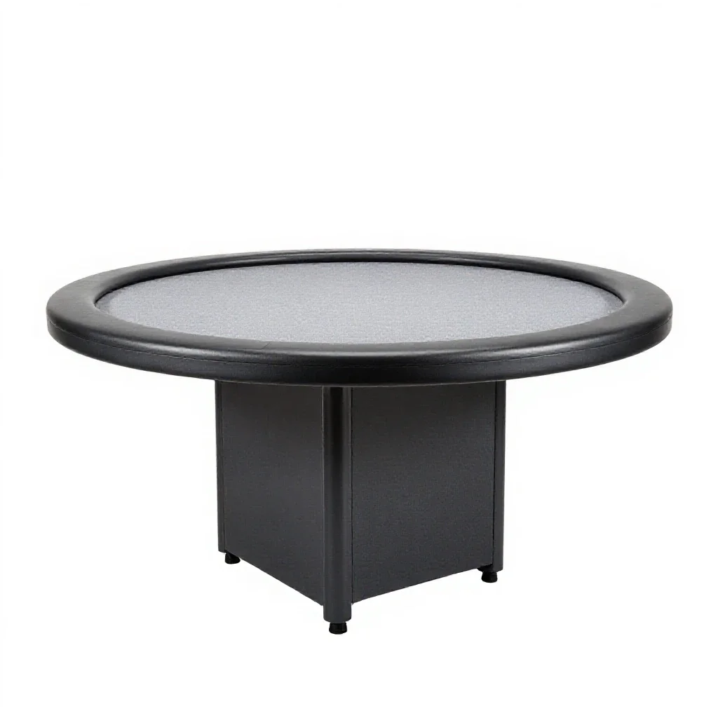 Gaming table isolated on a white background