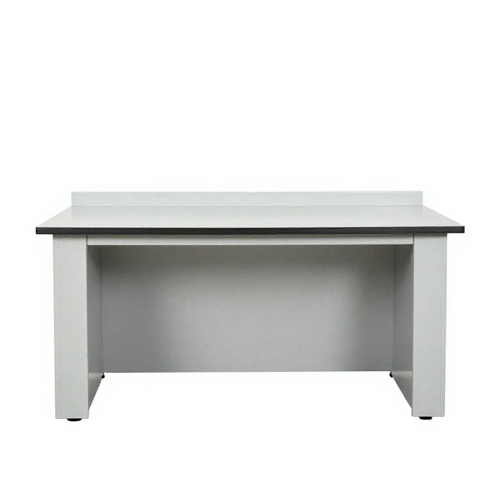 Lab bench isolated on a white background
