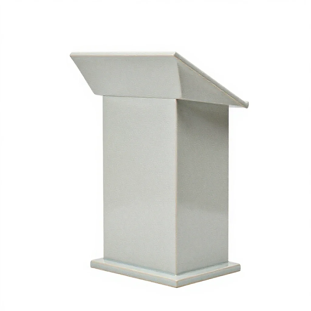 Lectern isolated on a white background