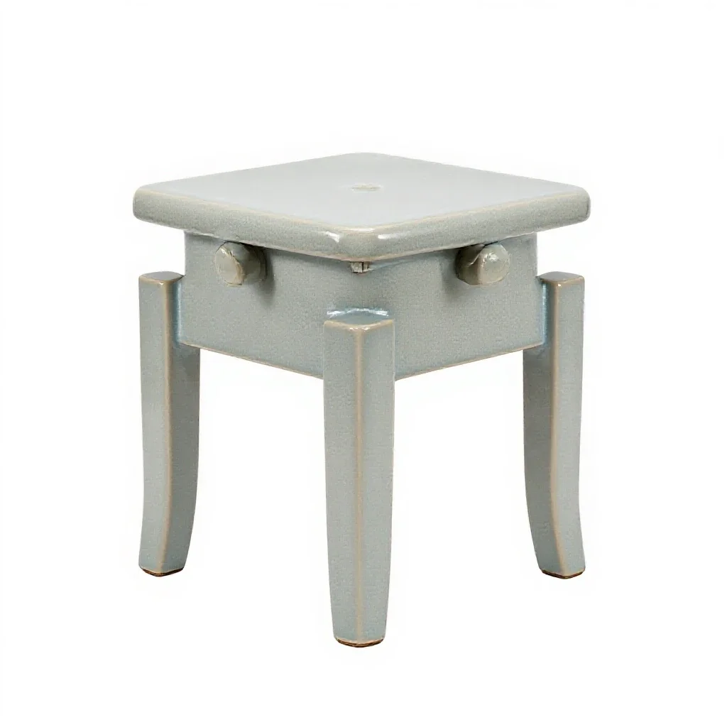 Music stool isolated on a white background