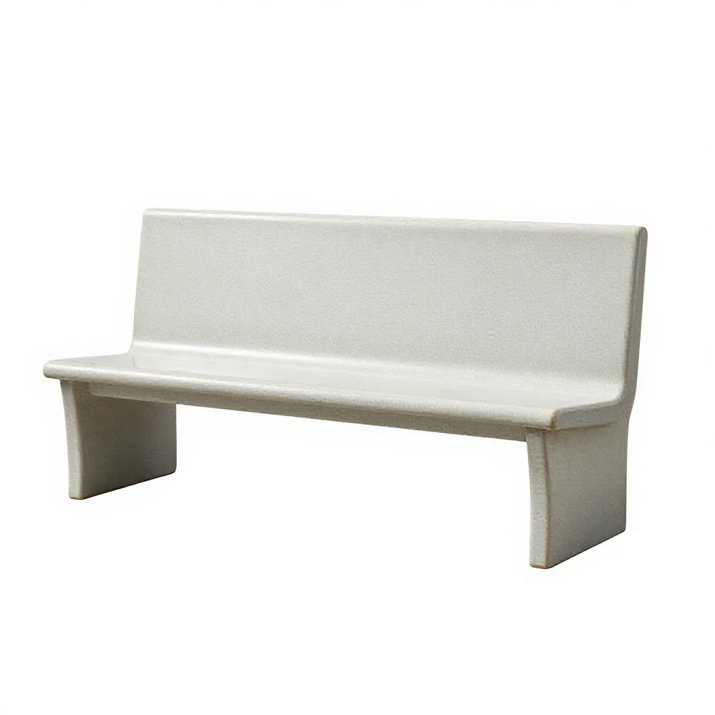 Pew isolated on a white background
