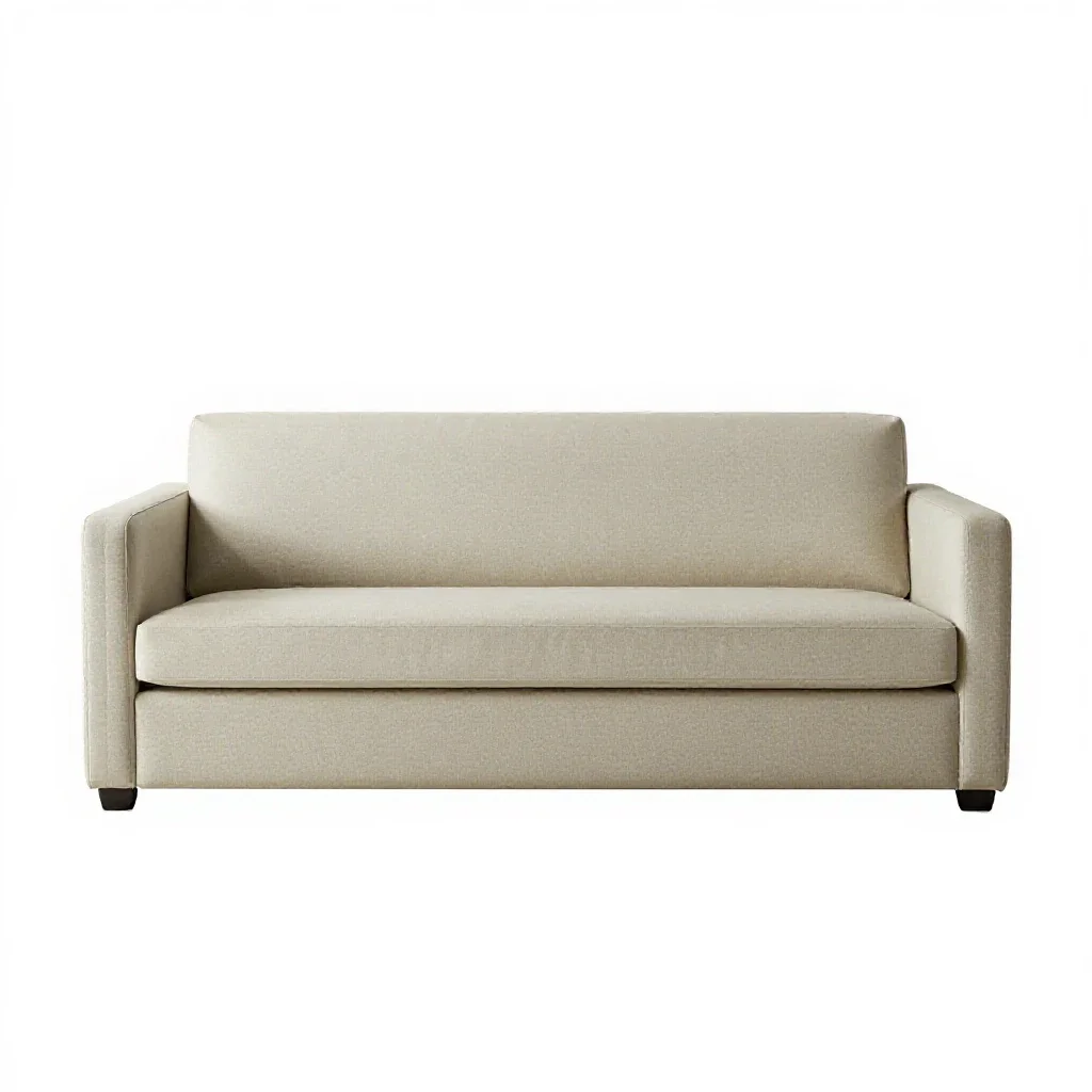 Settee isolated on a white background