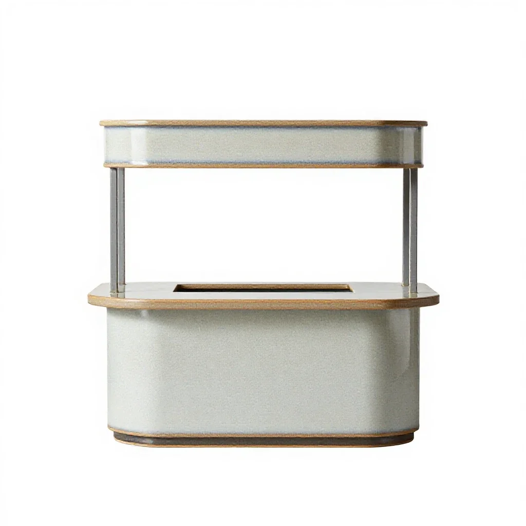 Snack bar isolated on a white background