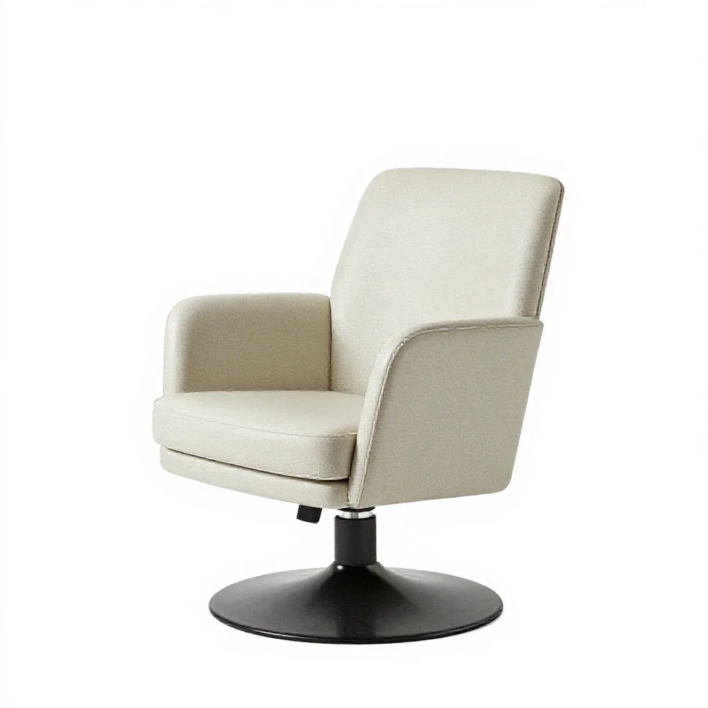 Swivel chair isolated on a white background