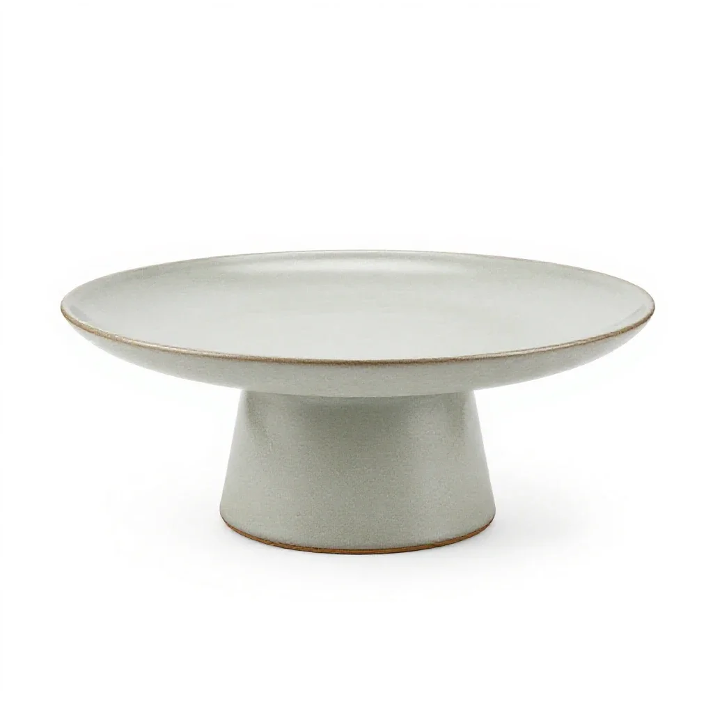 Tea table isolated on a white background