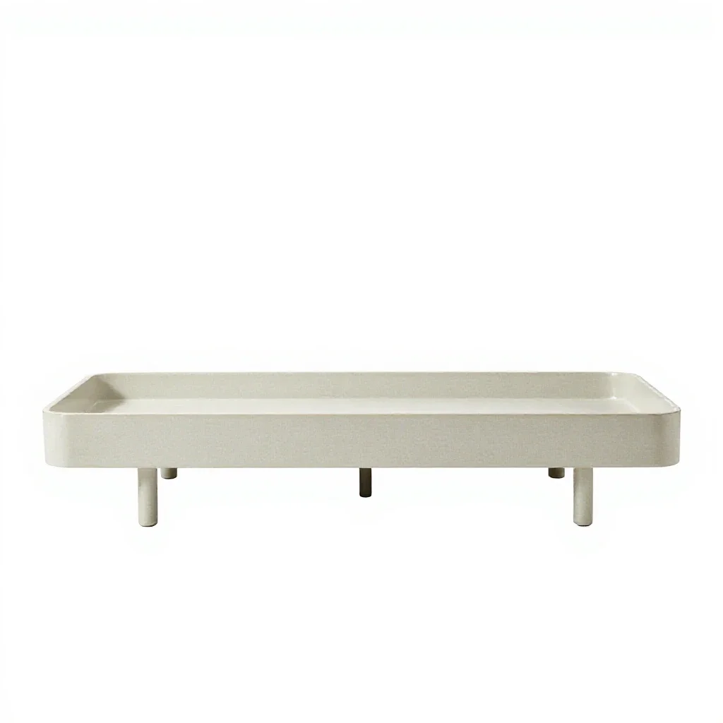 Trundle bed isolated on a white background