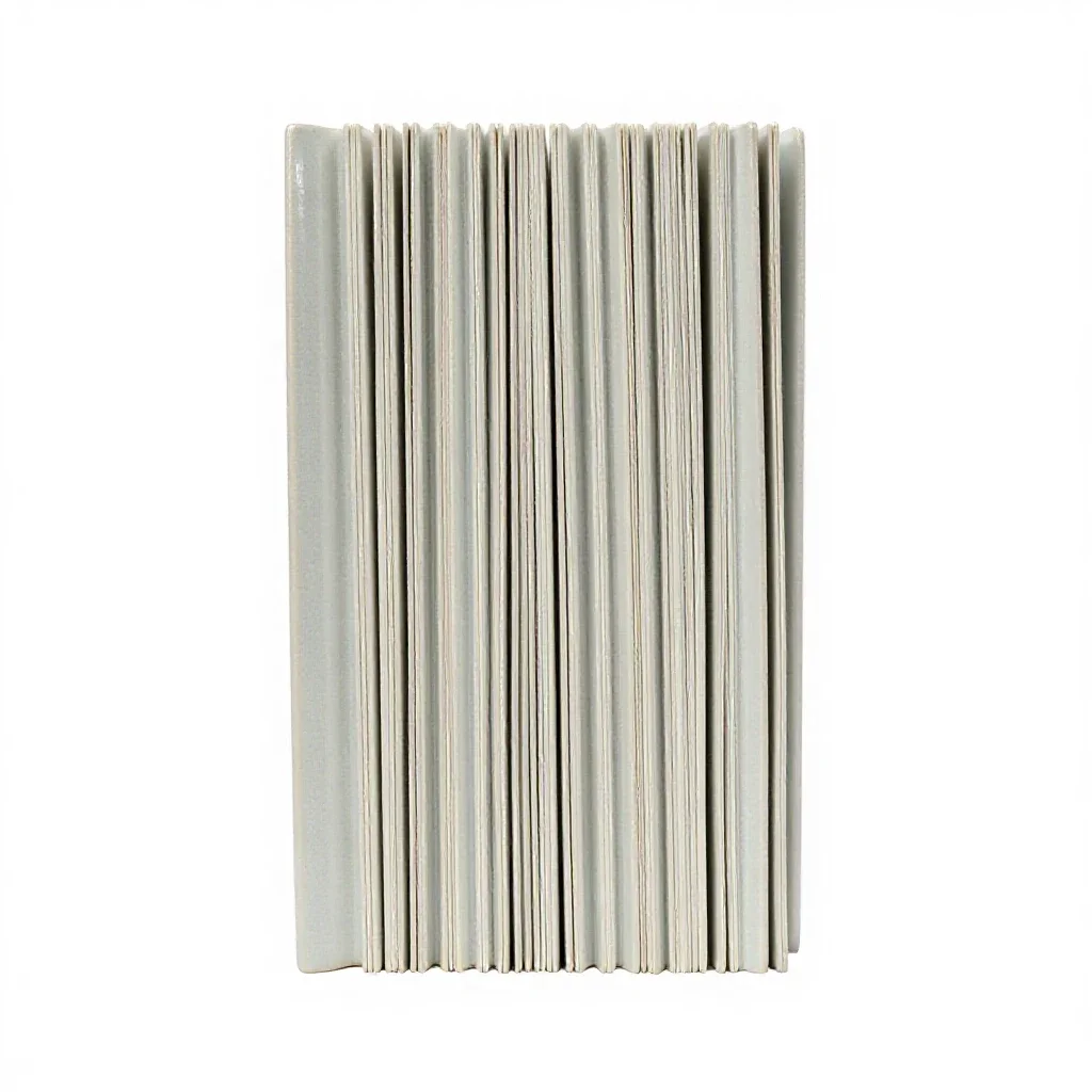 Vertical file isolated on a white background