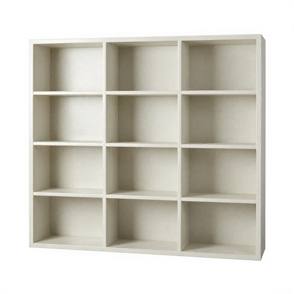Wall unit isolated on a white background