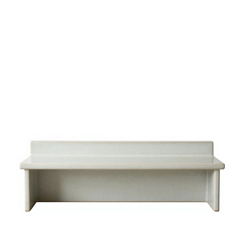 Window seat isolated on a white background