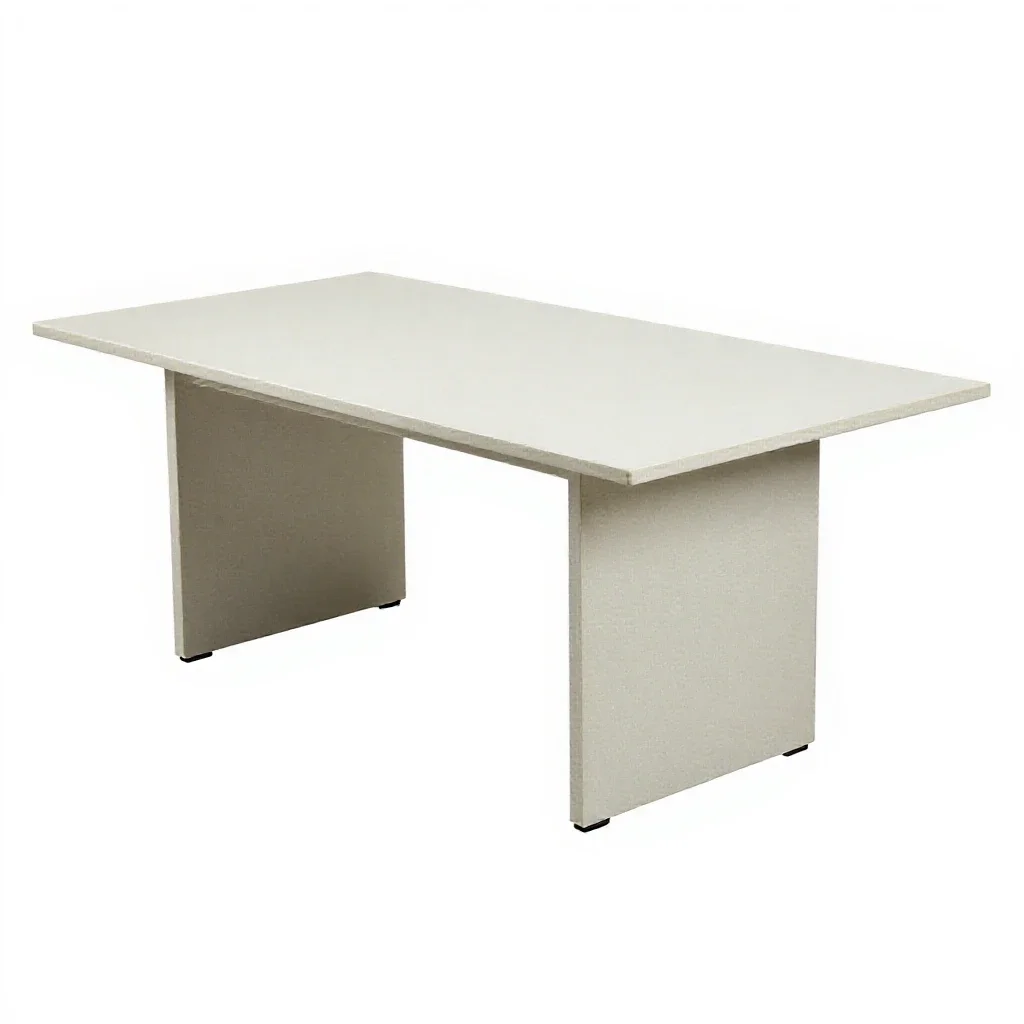 Worktable isolated on a white background