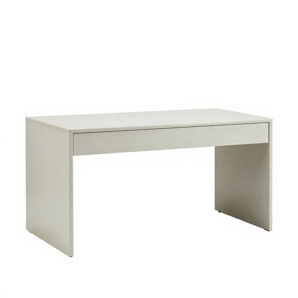 Writing desk isolated on a white background