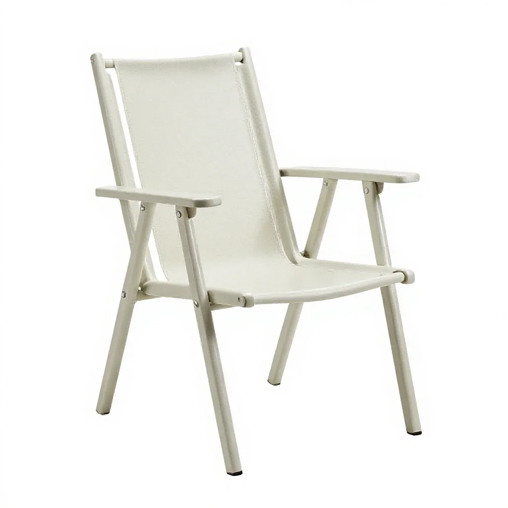 Yacht chair isolated on a white background