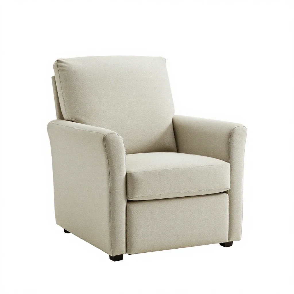 Armchair isolated on a white background