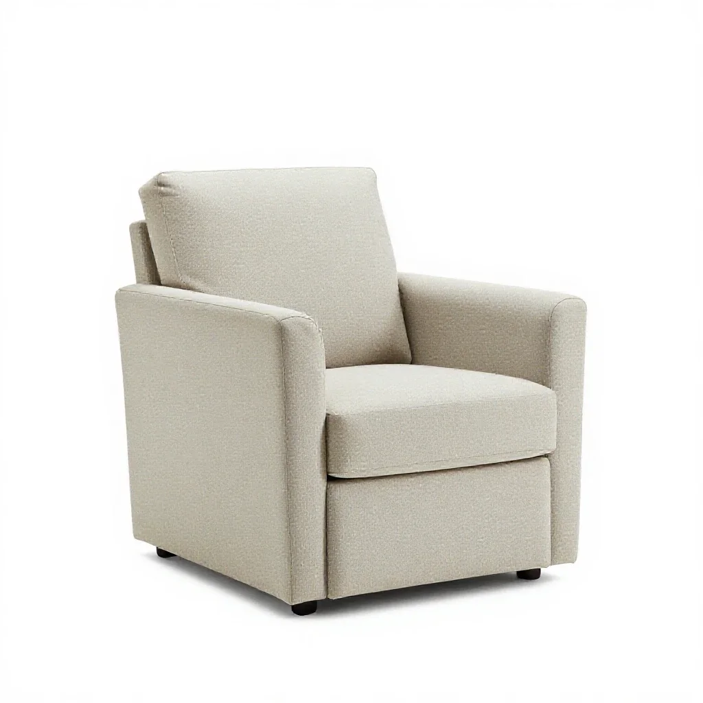 Easy chair isolated on a white background