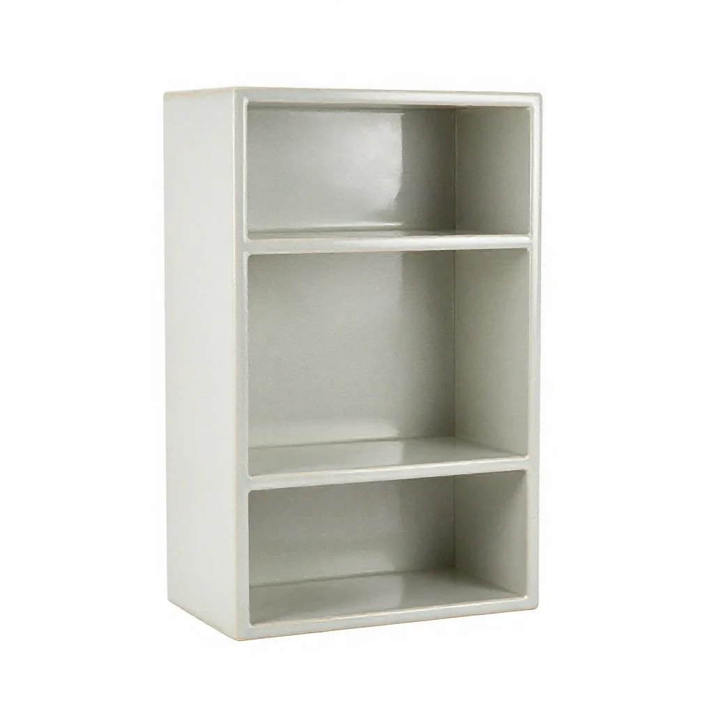 Etagere isolated on a white background