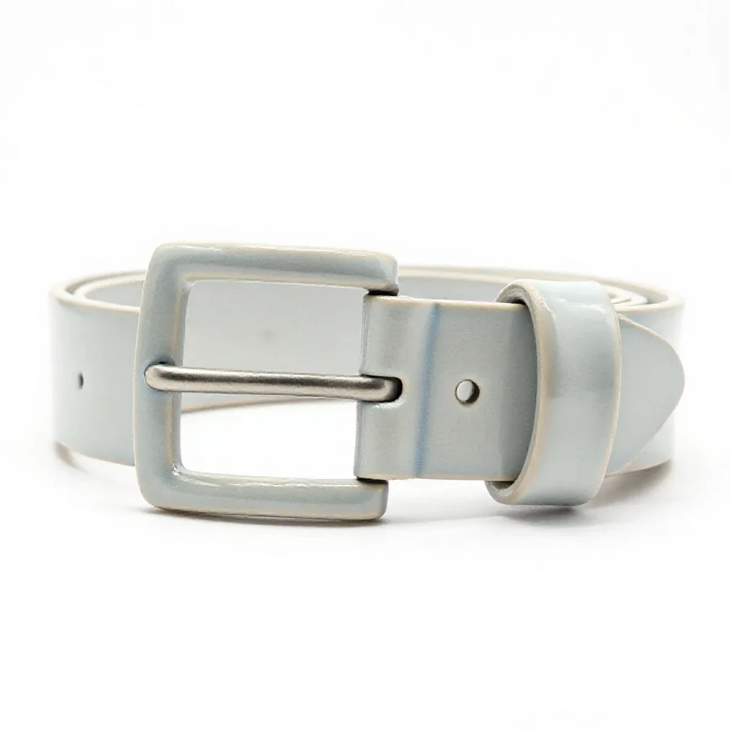 Belt buckle isolated on a white background