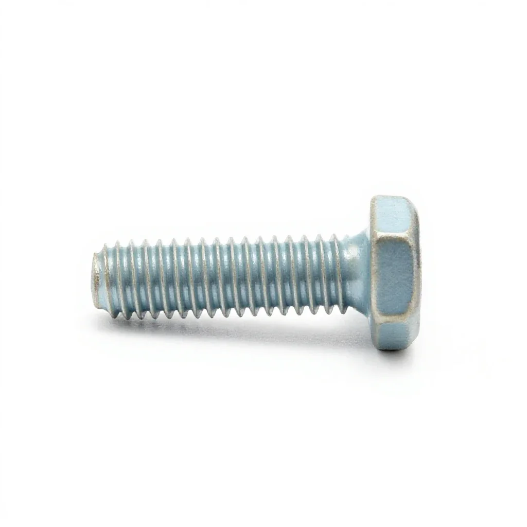 Cap screw isolated on a white background