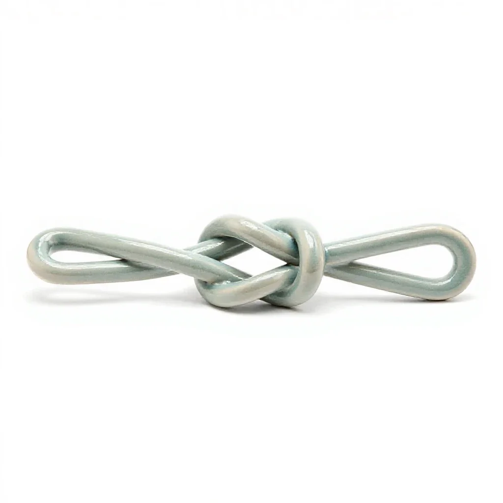 Carrick bend isolated on a white background