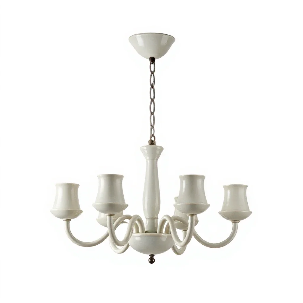 Chandelier isolated on a white background