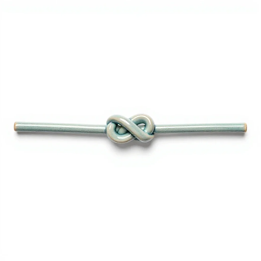 Clove hitch isolated on a white background