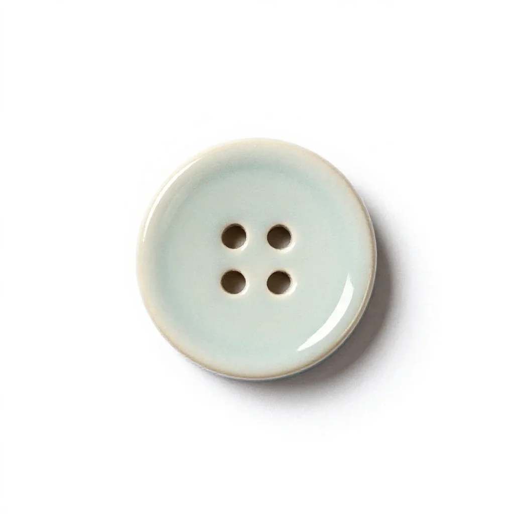 Coat button isolated on a white background
